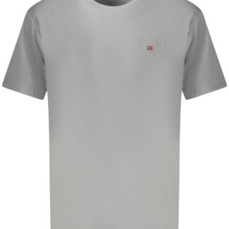 NAPAPIJRI MEN'S SHORT-SLEEVE T-SHIRT GREY