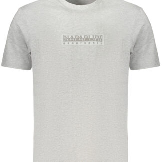 NAPAPIJRI MEN'S SHORT-SLEEVE T-SHIRT GREY