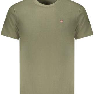 NAPAPIJRI MEN'S SHORT-SLEEVED T-SHIRT GREEN