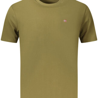 NAPAPIJRI MEN'S SHORT-SLEEVED T-SHIRT GREEN