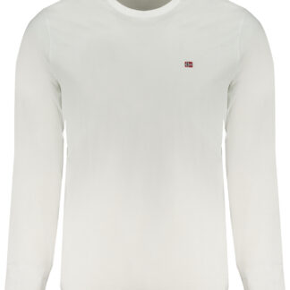 NAPAPIJRI LONG SLEEVE T-SHIRT MEN WHITE