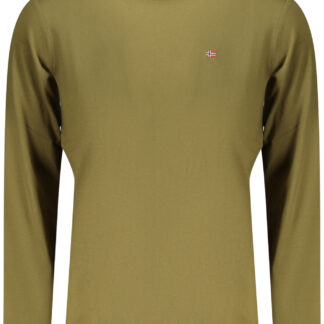 NAPAPIJRI MEN'S LONG-SLEEVED T-SHIRT GREEN
