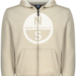 NORTH SAILS CHILDREN'S BEIGE ZIP-UP SWEATSHIRT
