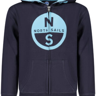 NORTH SAILS CHILDREN'S BLUE ZIP-UP SWEATSHIRT