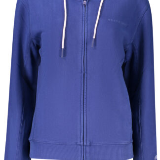 NORTH SAILS WOMEN'S BLUE ZIP-UP SWEATSHIRT
