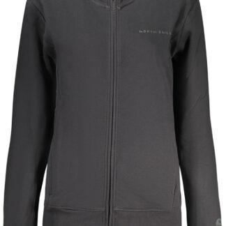 NORTH SAILS WOMEN'S ZIP-UP SWEATSHIRT BLACK