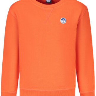 NORTH SAILS CHILDREN'S ORANGE ZIP-UP SWEATSHIRT