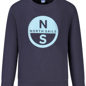 NORTH SAILS CHILDREN'S BLUE ZIP-UP SWEATSHIRT