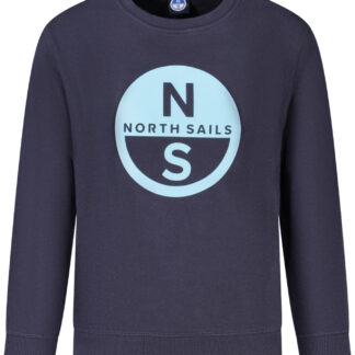 NORTH SAILS CHILDREN'S BLUE ZIP-UP SWEATSHIRT