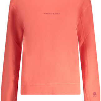 NORTH SAILS WOMEN'S PINK ZIP-FREE SWEATSHIRT