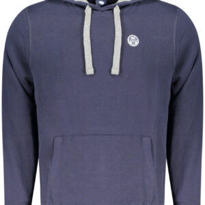 NORTH SAILS MEN'S BLUE ZIP-UP SWEATSHIRT
