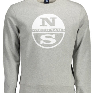 NORTH SAILS SWEATSHIRT WITHOUT ZIP MAN GRAY