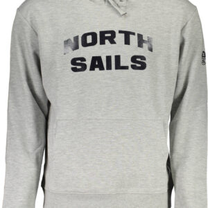 NORTH SAILS SWEATSHIRT WITHOUT ZIP MAN GRAY