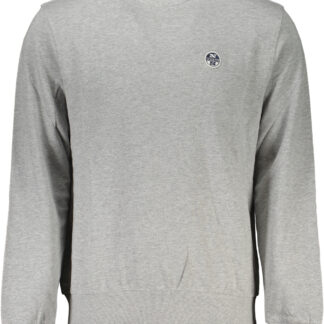 NORTH SAILS MEN'S GRAY ZIPLESS SWEATSHIRT