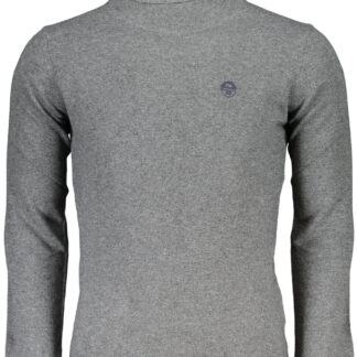 NORTH SAILS GRAY MEN'S SWEATER
