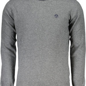 NORTH SAILS GRAY MEN'S SWEATER
