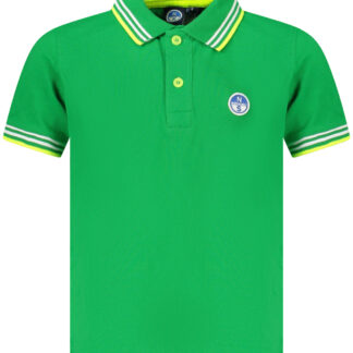 NORTH SAILS CHILDREN'S SHORT SLEEVE POLO GREEN