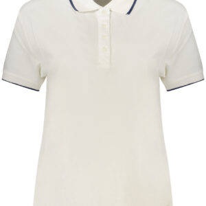NORTH SAILS WOMEN'S SHORT-SLEEVE POLO SHIRT WHITE