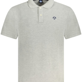 NORTH SAILS MEN'S SHORT SLEEVE POLO GREY