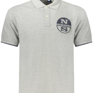 NORTH SAILS MEN'S SHORT SLEEVE POLO GREY