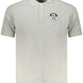 NORTH SAILS MEN'S SHORT SLEEVE POLO GREY