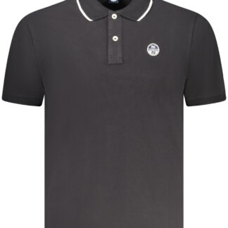 NORTH SAILS MEN'S SHORT SLEEVE POLO BLACK