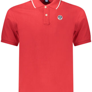 NORTH SAILS MEN'S SHORT SLEEVE POLO SHIRT RED