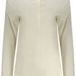 NORTH SAILS WOMEN'S LONG-SLEEVED POLO SHIRT WHITE