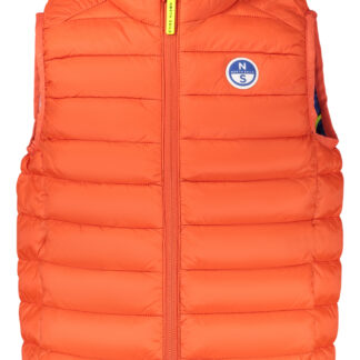 NORTH SAILS KIDS' ORANGE SLEEVELESS JACKET