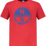 NORTH SAILS SHORT SLEEVE T-SHIRT CHILDREN RED