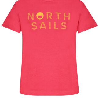 NORTH SAILS SHORT SLEEVED T-SHIRT FOR CHILDREN RED