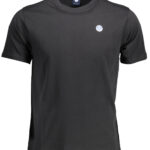 NORTH SAILS BLACK MEN'S SHORT SLEEVE T-SHIRT