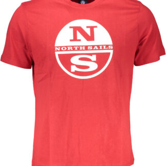 NORTH SAILS MEN'S SHORT SLEEVE T-SHIRT RED