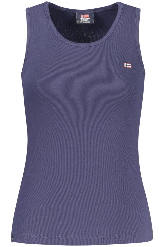 NORWAY 1963 WOMEN'S BLUE TANK TOP
