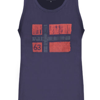 NORWAY 1963 MEN'S BLUE TANK TOP