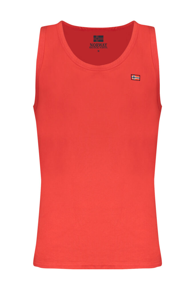 NORWAY 1963 MEN'S RED TANK TOP