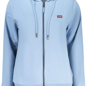 NORWAY 1963 WOMEN'S BLUE ZIP-UP SWEATSHIRT