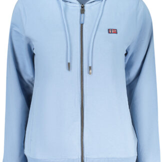 NORWAY 1963 WOMEN'S BLUE ZIP-UP SWEATSHIRT