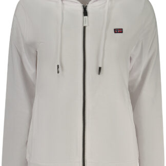 NORWAY 1963 WOMEN'S WHITE ZIP-UP SWEATSHIRT