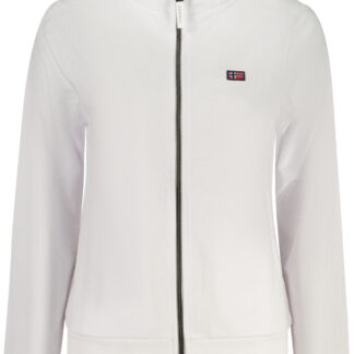NORWAY 1963 WOMEN'S WHITE ZIP-UP SWEATSHIRT