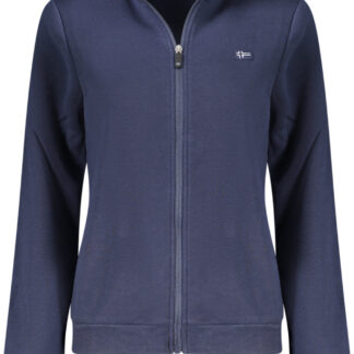 NORWAY 1963 WOMEN'S BLUE ZIP-UP SWEATSHIRT