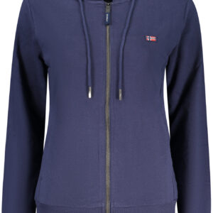 NORWAY 1963 WOMEN'S BLUE ZIP-UP SWEATSHIRT