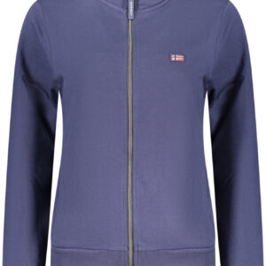 NORWAY 1963 WOMEN'S BLUE ZIP-UP SWEATSHIRT