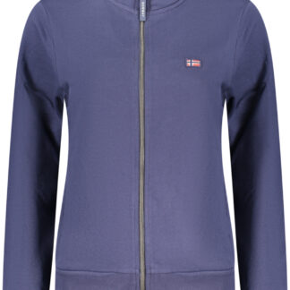 NORWAY 1963 WOMEN'S BLUE ZIP-UP SWEATSHIRT