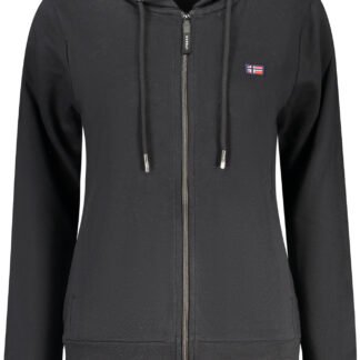 NORWAY 1963 WOMEN'S BLACK ZIP-UP SWEATSHIRT