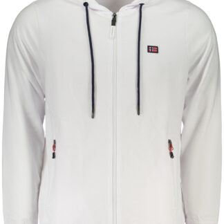 NORWAY 1963 MEN'S WHITE ZIP-UP SWEATSHIRT
