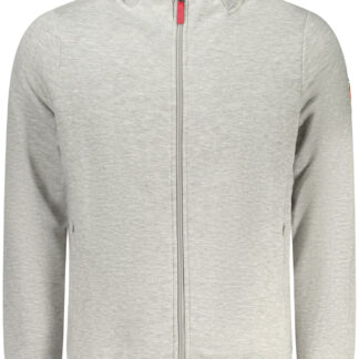 NORWAY 1963 MEN'S GRAY ZIP-UP SWEATSHIRT