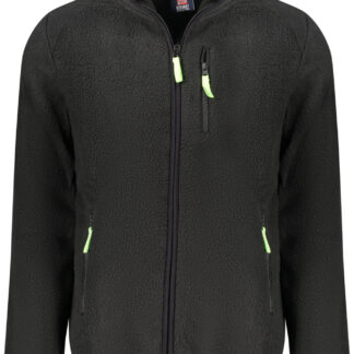 NORWAY 1963 MEN'S BLACK ZIP-UP SWEATSHIRT