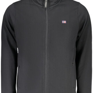NORWAY 1963 MEN'S BLACK ZIP-UP SWEATSHIRT