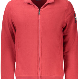 NORWAY 1963 MEN'S RED ZIP-UP SWEATSHIRT